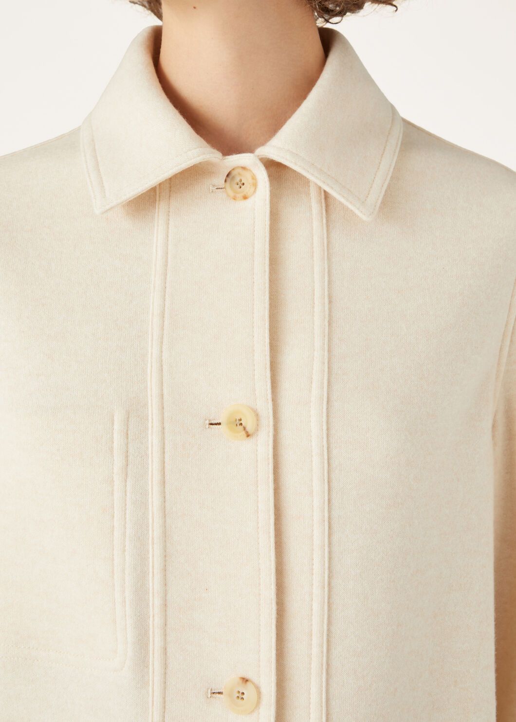 Loro Piana o1srvl11e0725 FAO2742 Slightly Oversized Shirt Jacket Size XS / US 0-2 / IT 36-38 - 5 Thumbnail