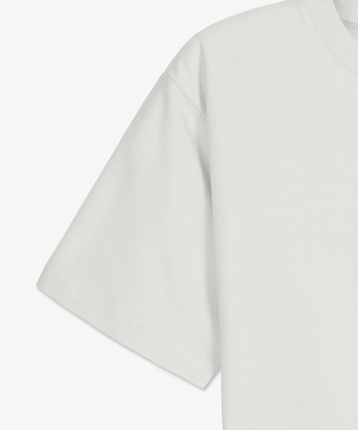 Off-White o1gr1nt0325 Helvetica Cropped T-Shirt in White Size S / US 4 / IT 40 - 5 Thumbnail