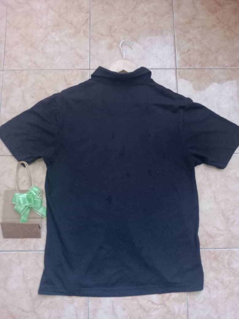 Vintage Black polo × Streetwear × Vintage LOUIS CHAVLON polo Size US L / EU 52-54 / 3 - 5 Thumbnail