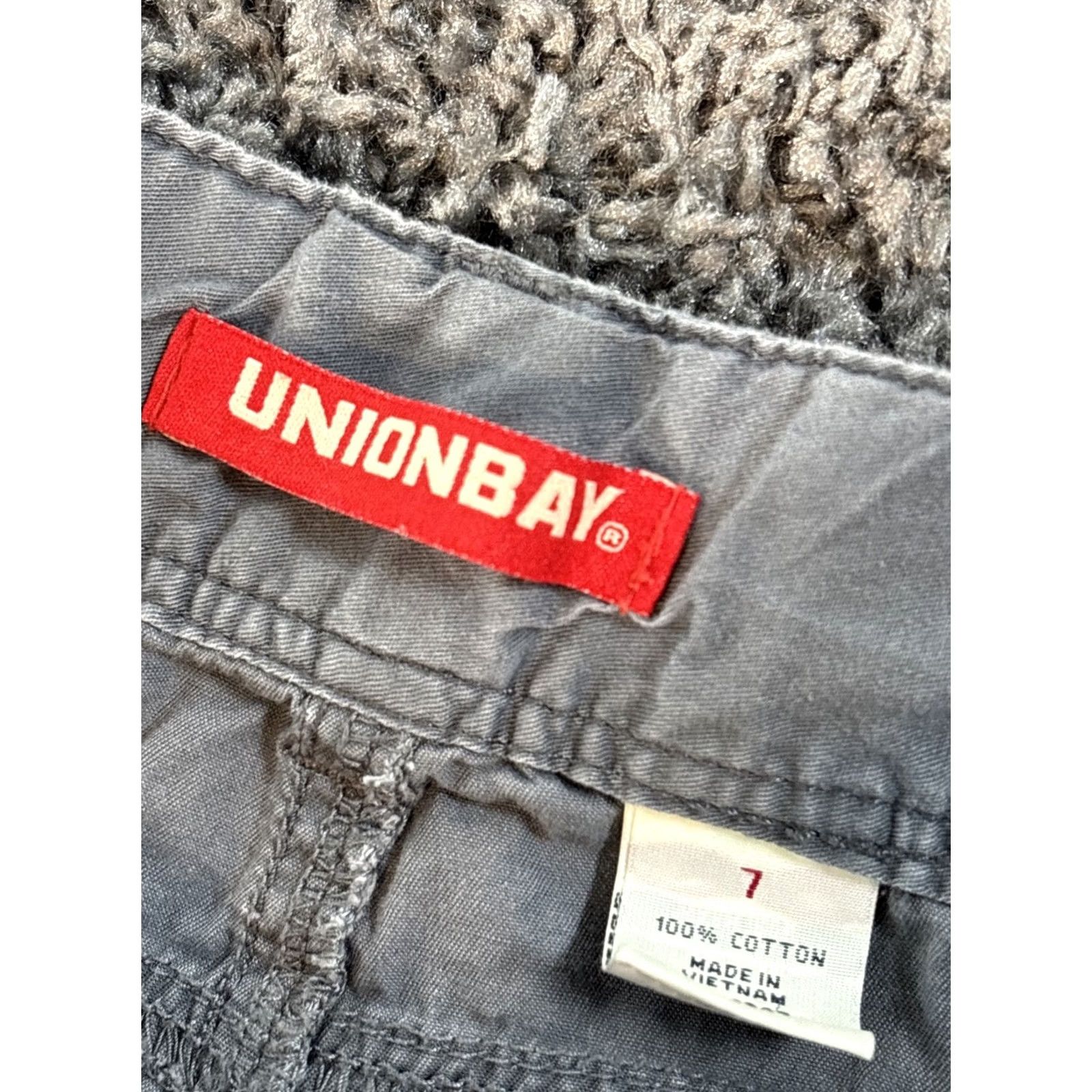 Vintage VINTAGE Union Bay Shorts Womens 30 Gray Cargo Mini Y2K Denim Cotton Cut-Off Waist 30 Womens Size 30" / US 8 / IT 44 - 5 Thumbnail