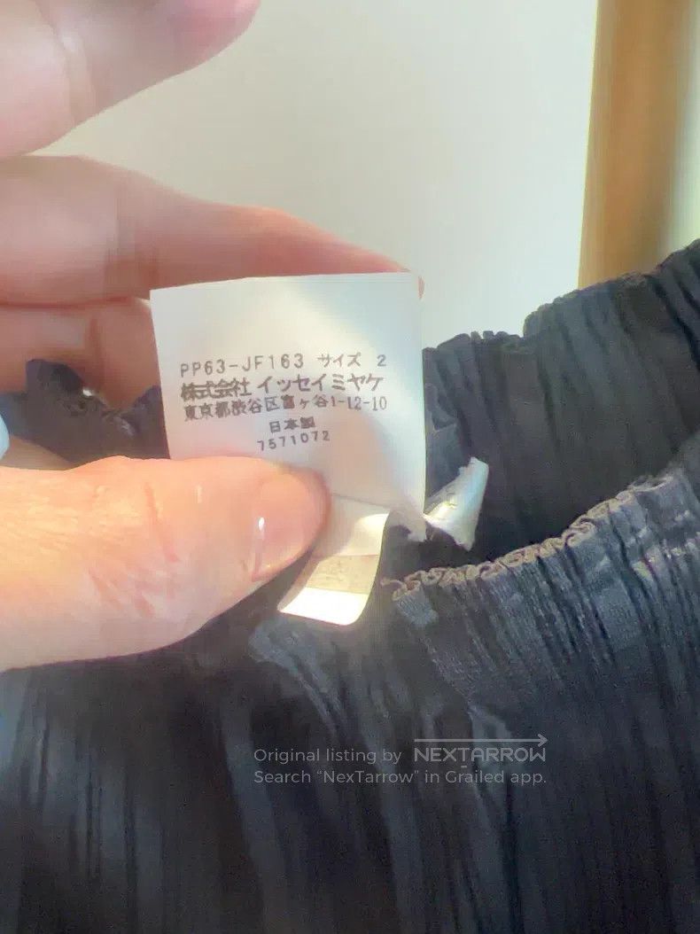 Issey Miyake Issey Miyake Versatile Black Wide-Leg Pants Size 25" / US 0 / IT 36 - 4 Thumbnail