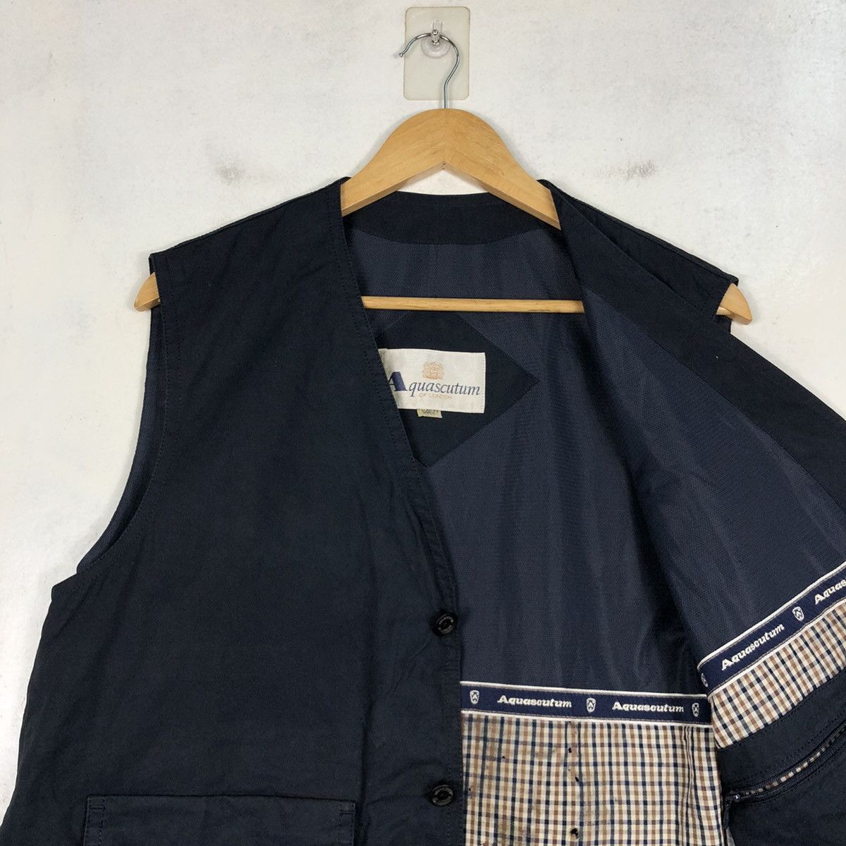 Aquascutum × Other Vintage Aquascutum Vest Jacket Size US M / EU 48-50 / 2 - 10 Thumbnail