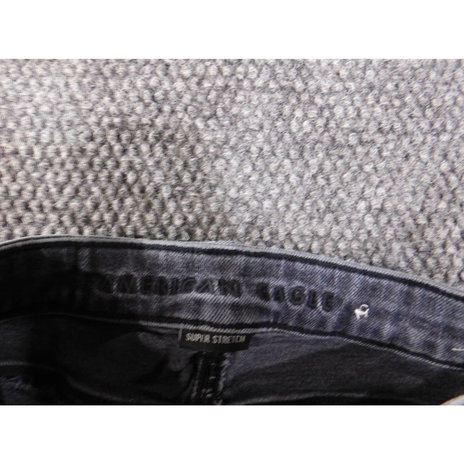 American Eagle Outfitters American Eagle Outfitters Jeans Women Jegging 00 Short Charcoal Gray Denim Zipper Stretch Classic Inseam 25 in Regular Fit Size 40" / US 18 - 3 Thumbnail