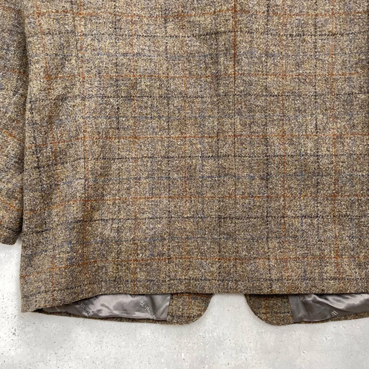 Harris Tweed Vintage Harris Tweed Walbusch Wool Blazer Gray Size 29 Size 52R - 22 Thumbnail