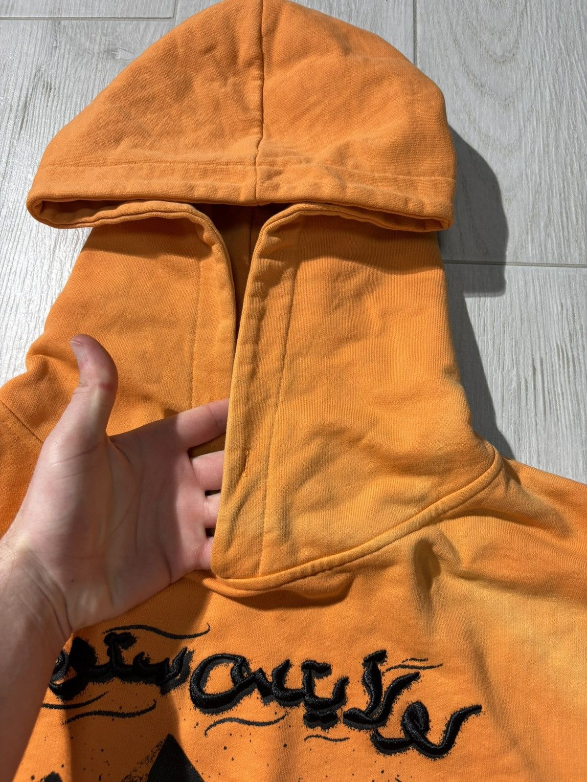 Low Light Studios Low Lights Oversized Baggy Hoodie Y2K Embroidered Logo RAP Size US M / EU 48-50 / 2 - 7 Thumbnail
