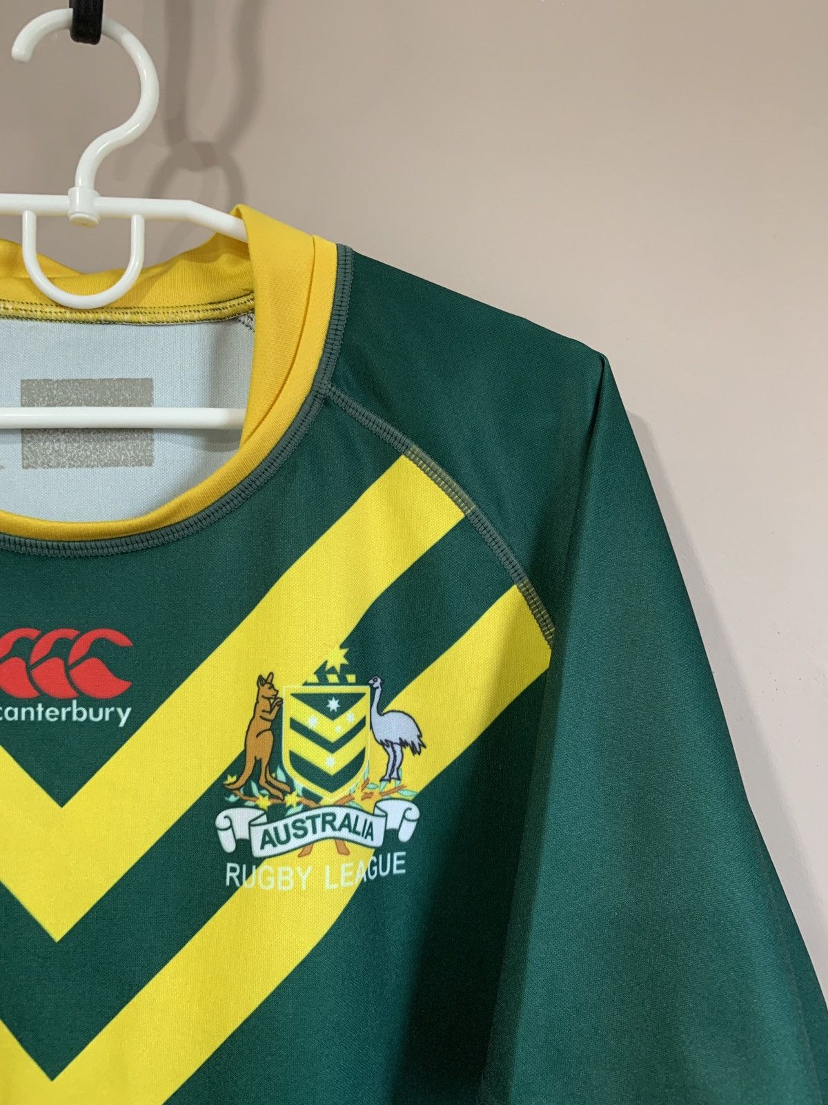 Canterbury of New Zealand Australia Home Rugby League Shirt Canterbury Jersey Size L Size US L / EU 52-54 / 3 - 4 Thumbnail