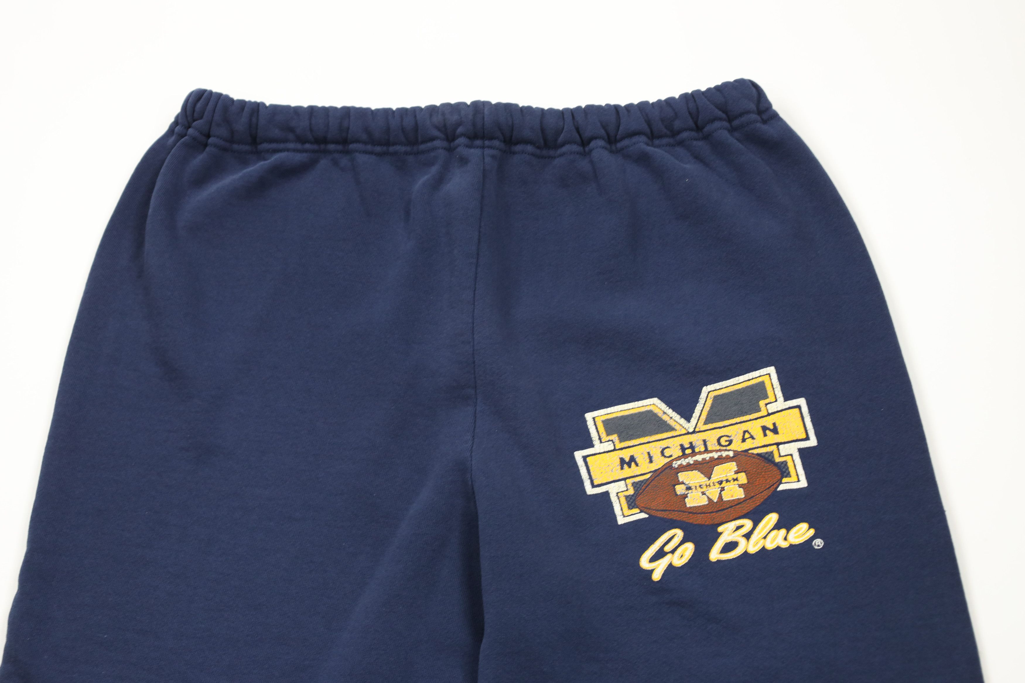 Russell Athletic × Vintage Vintage 90s Russell Athletic University of Michigan Football Size US 38 / EU 54 - 2 Thumbnail