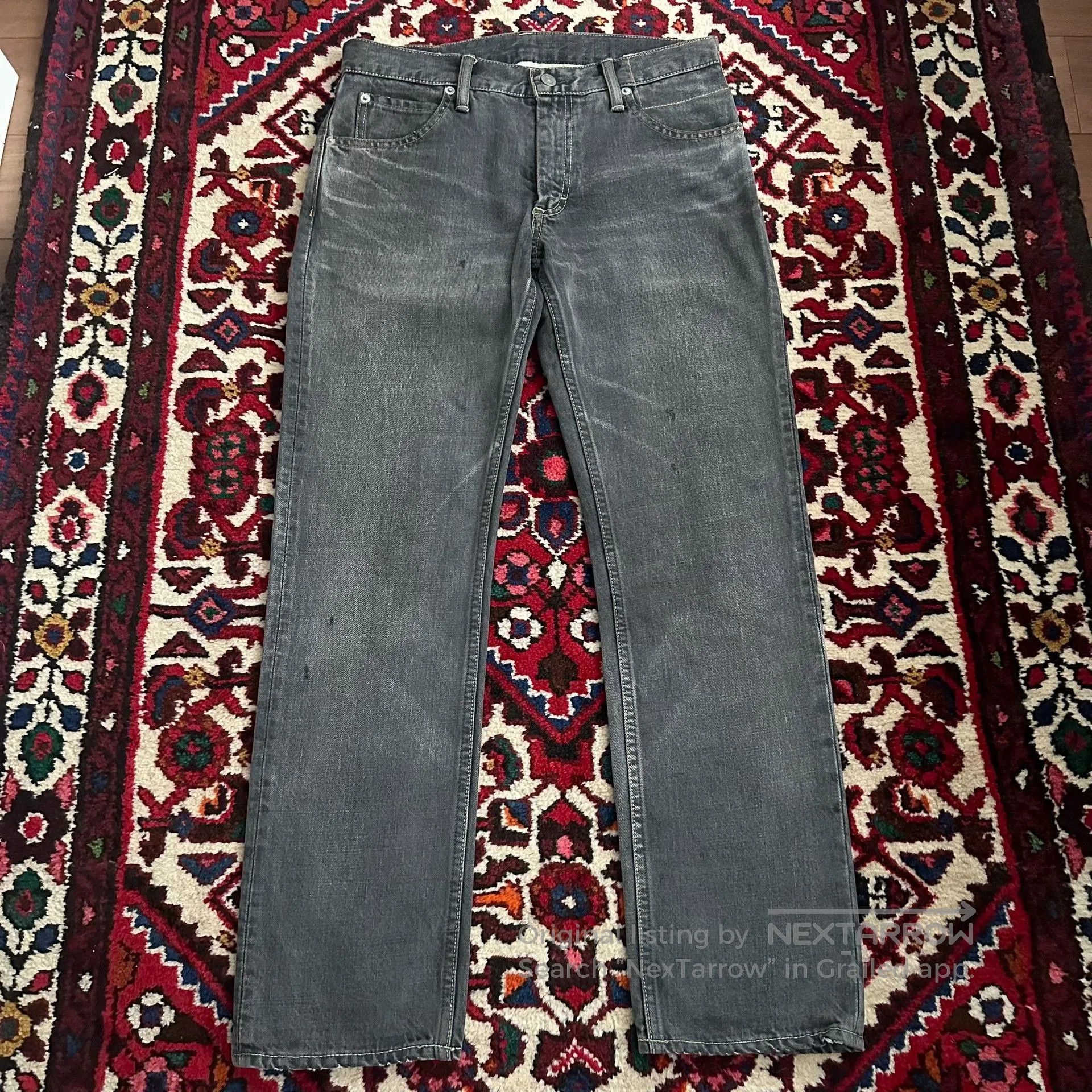 Visvim visvim 14aw 09d5 Black Washed Jeans W32L30. Size US 32 / EU 48 - 1 Thumbnail