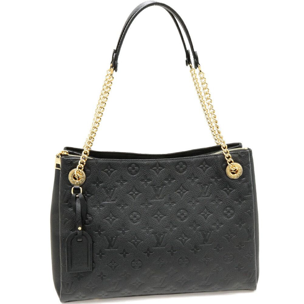 Louis Vuitton Louis Vuitton S Lock Monogram Empreinte 2Way Tote Bag Leather Shoulder Bag M43758 in Black, Women's
