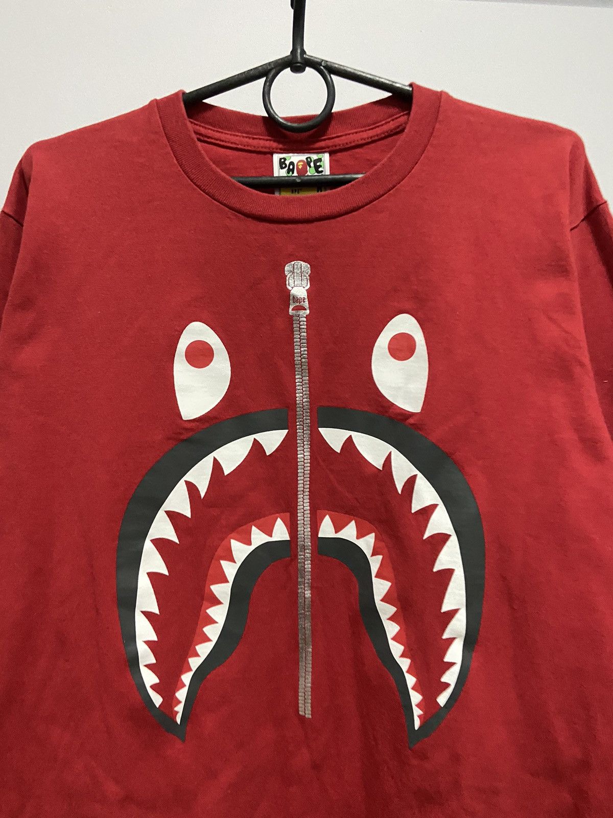Bape Bape shark longsleeve Vintage Big Logo zip Size US M / EU 48-50 / 2 - 2 Thumbnail