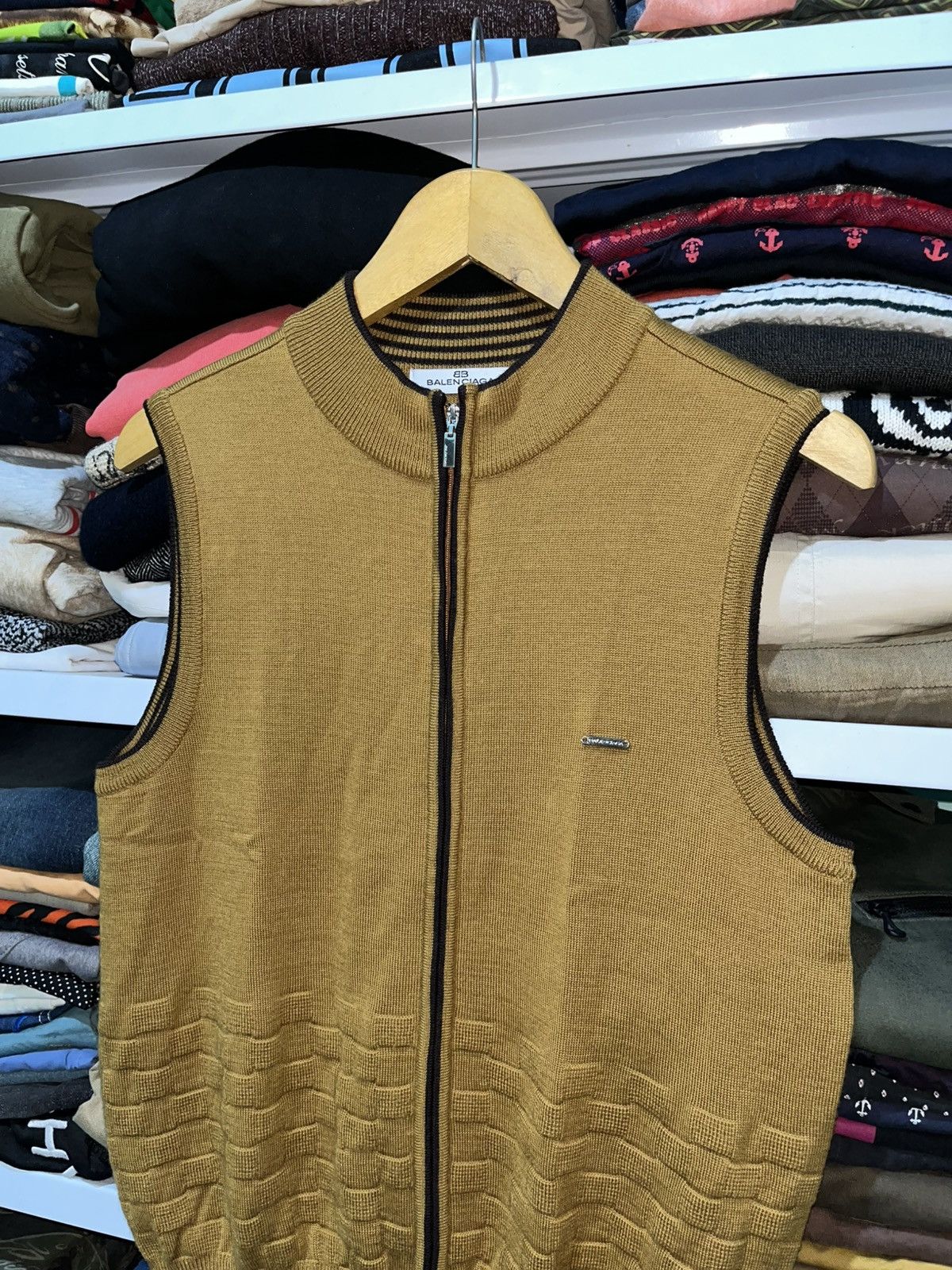 Balenciaga Vintage Balenciaga Vest Size US S / EU 44-46 / 1 - 2 Thumbnail