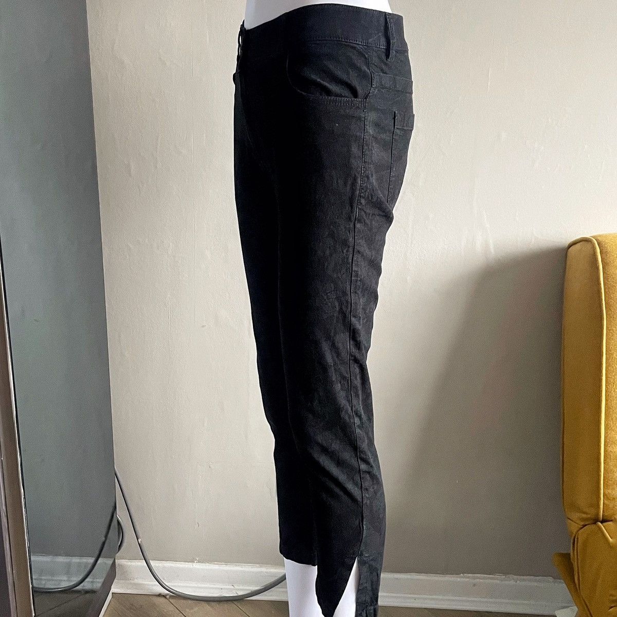Ann Demeulemeester Ann Demeulemeester Baroque Noir Trousers Size 26" / US 2 / IT 38 - 2 Thumbnail