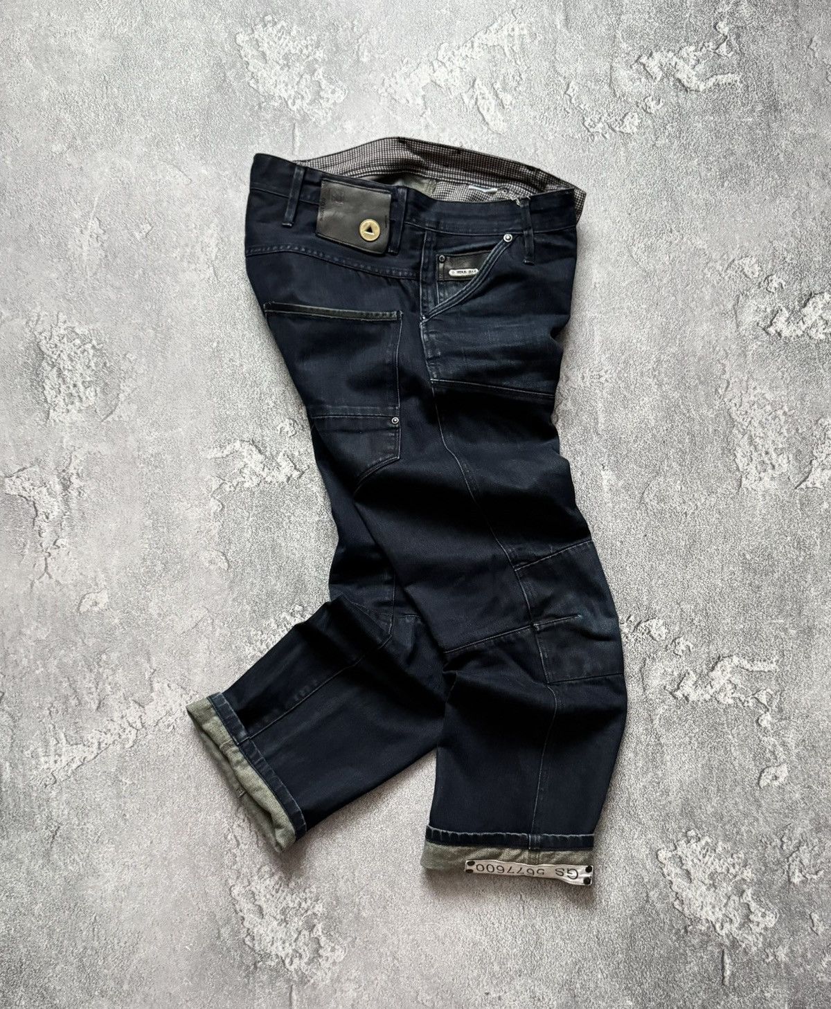 G-Star × Vintage G star raw 32/32 denim pant trouser Jean chino vintage 90s Size US 32 / EU 48 - 13 Thumbnail