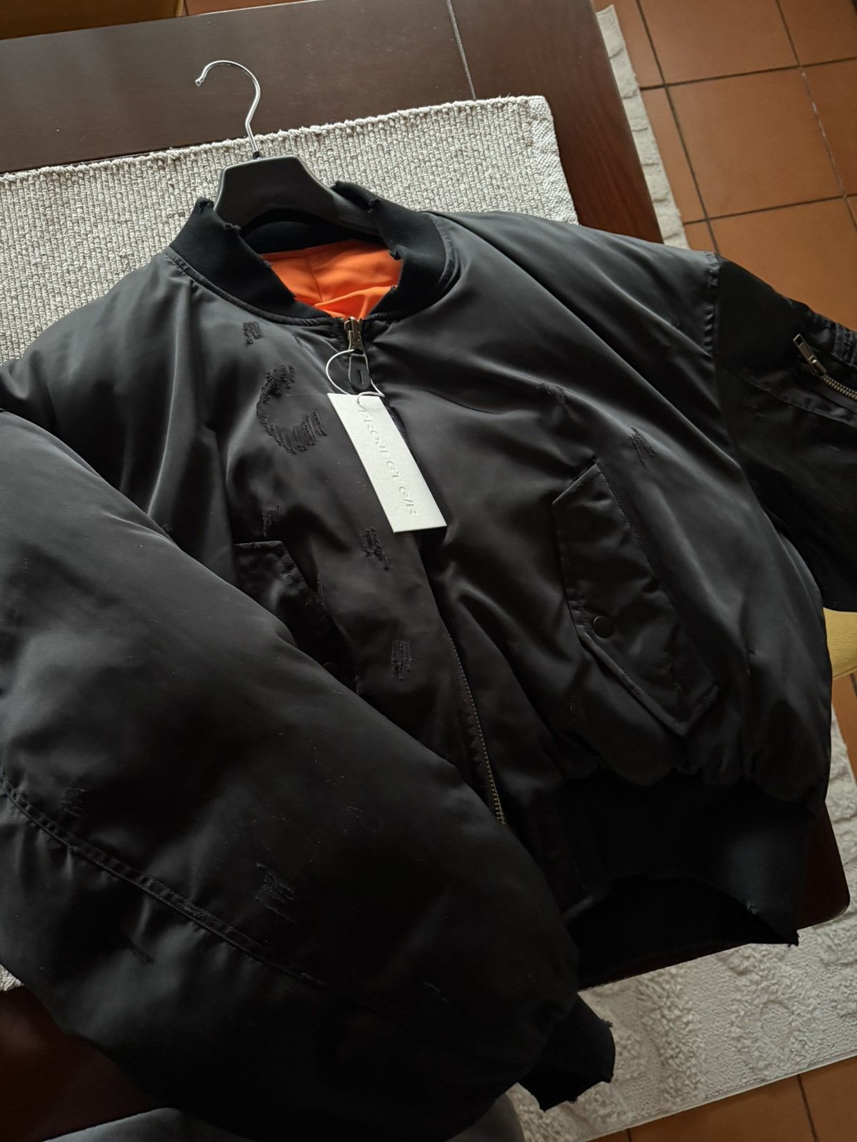 PROJECT G/R × Streetwear PROJECT GR REVERSIBLE HOODIE MA-1 JACKET