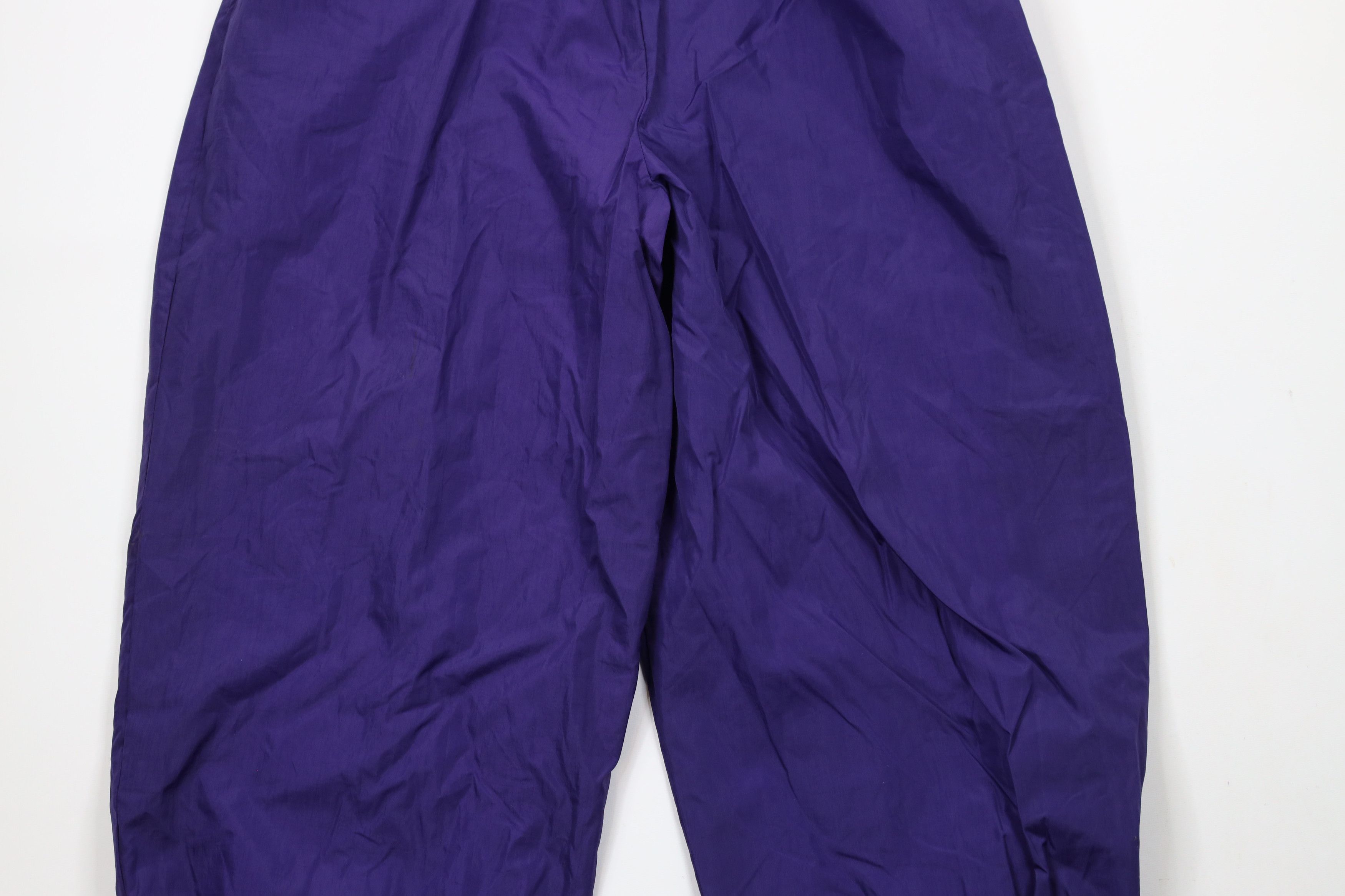 Vintage Vintage 90s Streetwear Blank Lined Windbreaker Joggers Pants Size US 36 / EU 52 - 12 Thumbnail