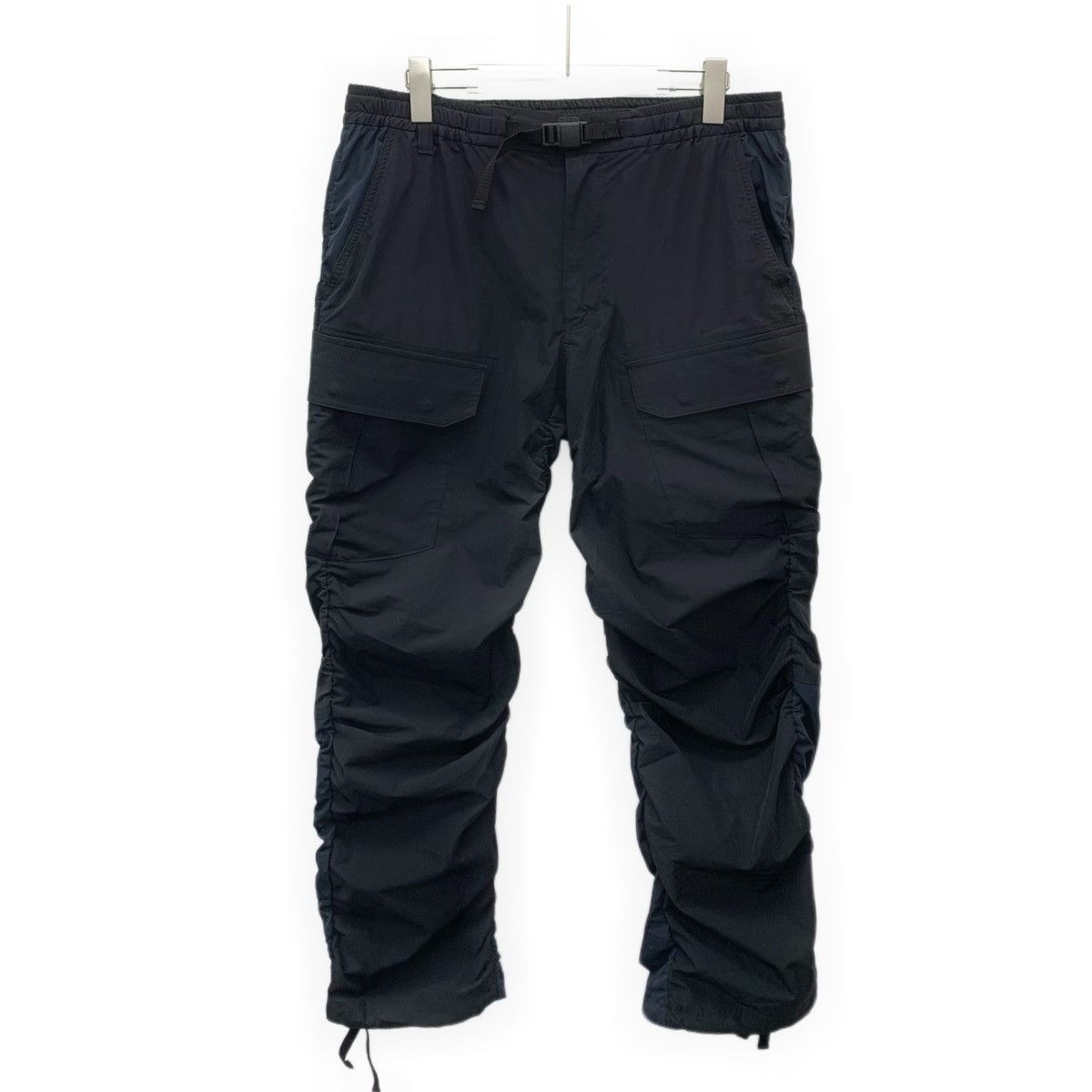 White Mountaineering White Mountaineering Black Drawstring Functional Pants K26WX Size US 32 / EU 48 - 1 Thumbnail