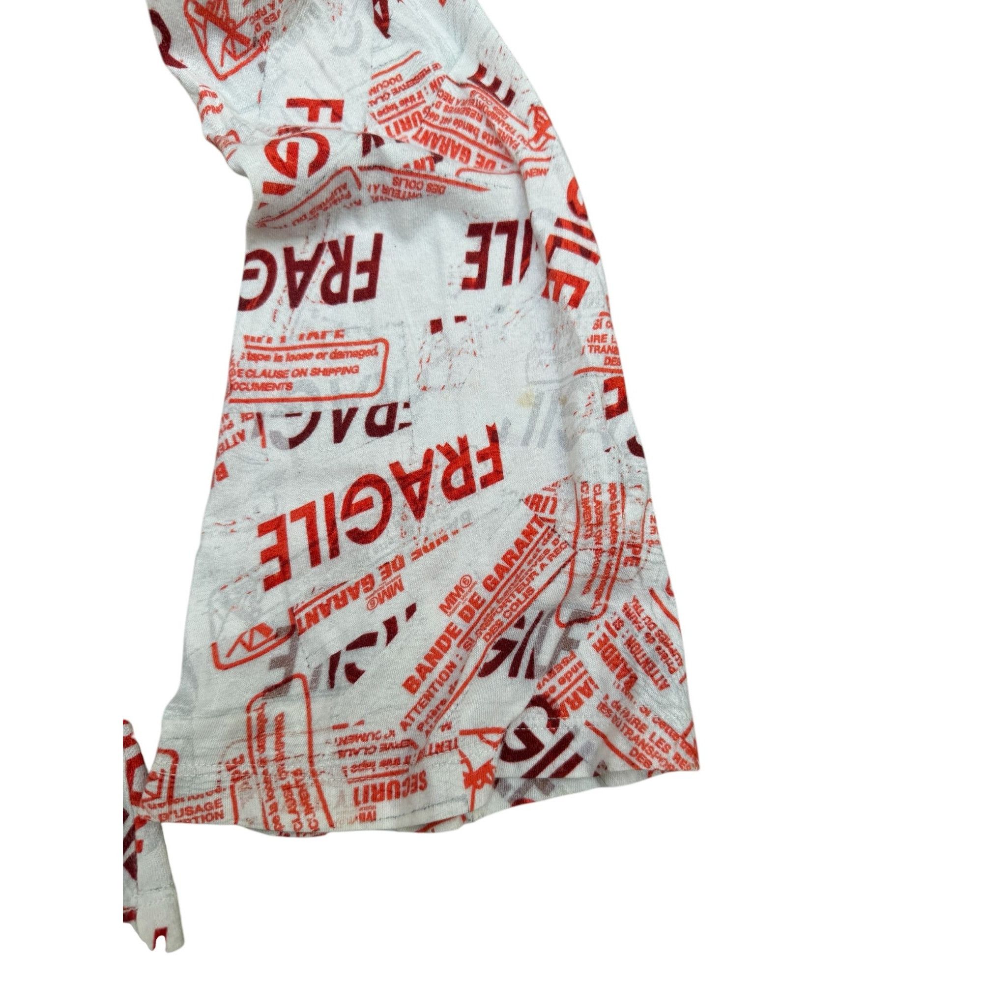 Maison Margiela White Red Fragile Long sleeves Size XS / US 0-2 / IT 36-38 - 3 Thumbnail