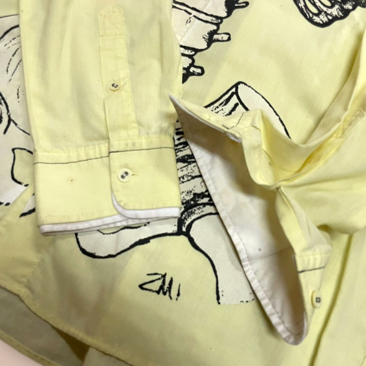 Volcom Volcom Featured Artist Series Zac Marben Skeleton L/S Shirt Size US L / EU 52-54 / 3 - 8 Thumbnail