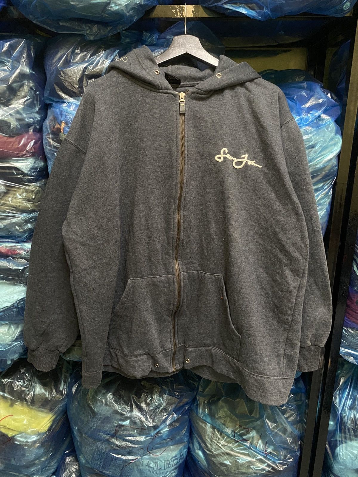 Sean John VINTAGE Y2K SEAN JOHN ZIPPER HOODIE Size US XL / EU 56 / 4 - 4 Thumbnail
