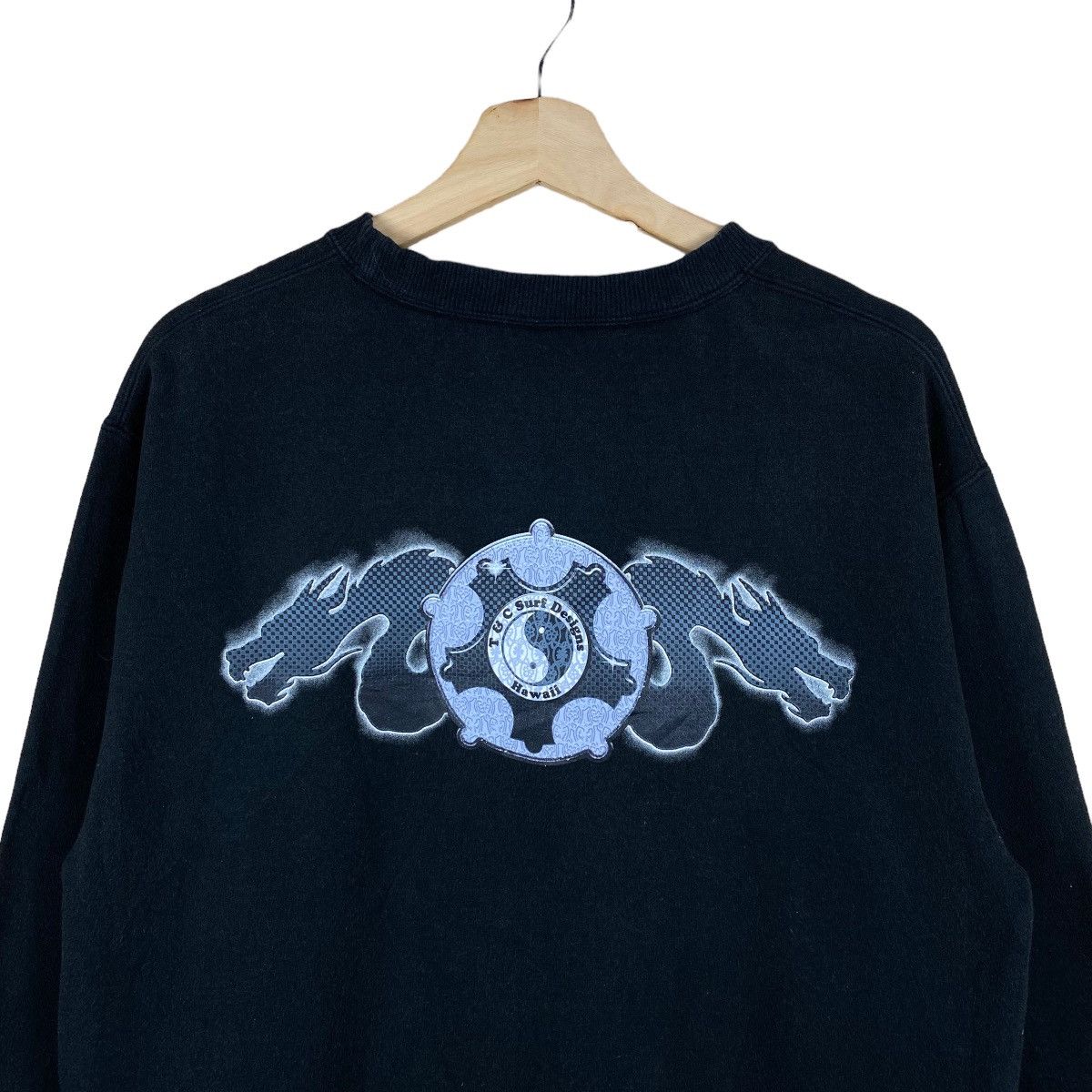 Other VINTAGE T&C SURF DESIGN HAWAII DRAGON LOGO SWEATSHIRT Size US M / EU 48-50 / 2 - 3 Thumbnail
