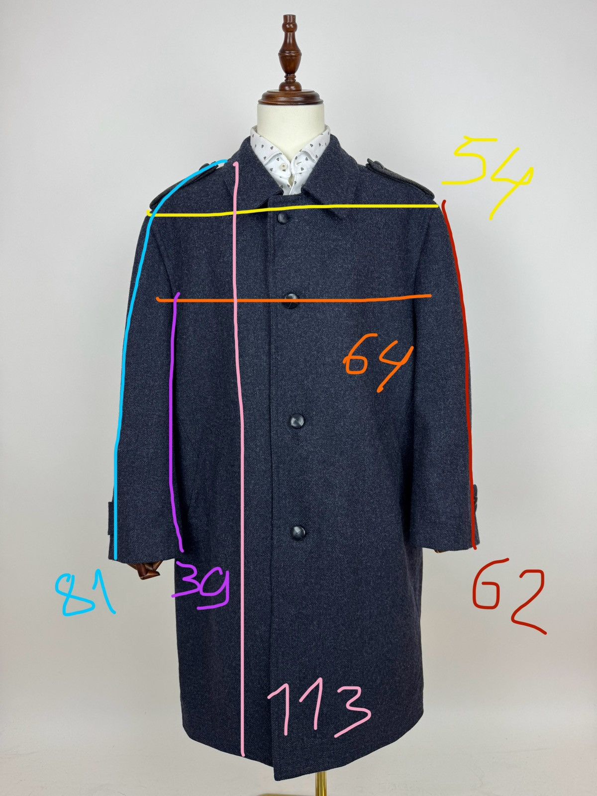 C&A Westbury Vintage Tweed coat Mens size 56 old money style Size US XL / EU 56 / 4 - 19 Thumbnail