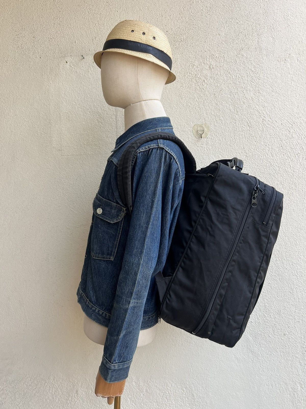Yohji Yamamoto Archive 1998 Yohji Yamamoto Y’saccs + Pour Tous 3 Way Bag Size ONE SIZE - 3 Thumbnail