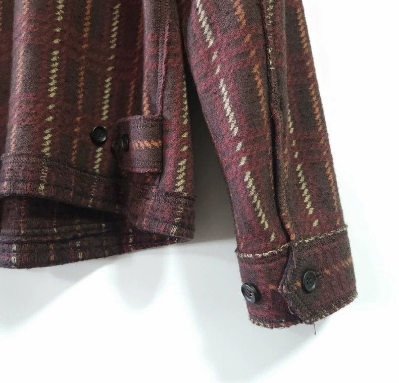 Comme des Garcons Comme des Garcons Wool check zipper coat Size US S / EU 44-46 / 1 - 4 Thumbnail