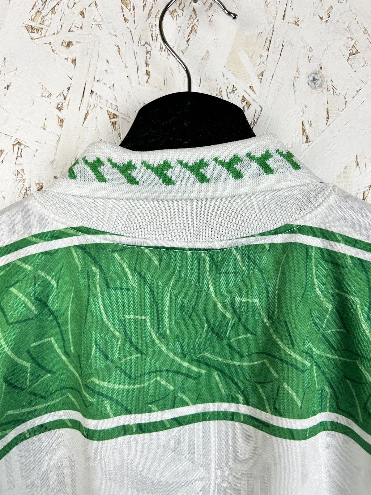 Diadora 90s Vintage Diadora SK Rapid Wien 1995/96 Home Kit Jersey Size US M / EU 48-50 / 2 - 9 Thumbnail