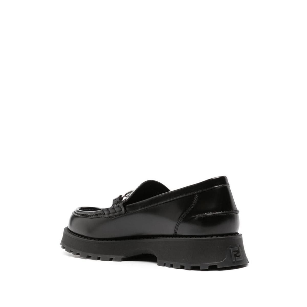 Fendi o1w1db10325 7D1579 Loafers in Black Size US 12 / EU 45 - 4 Thumbnail