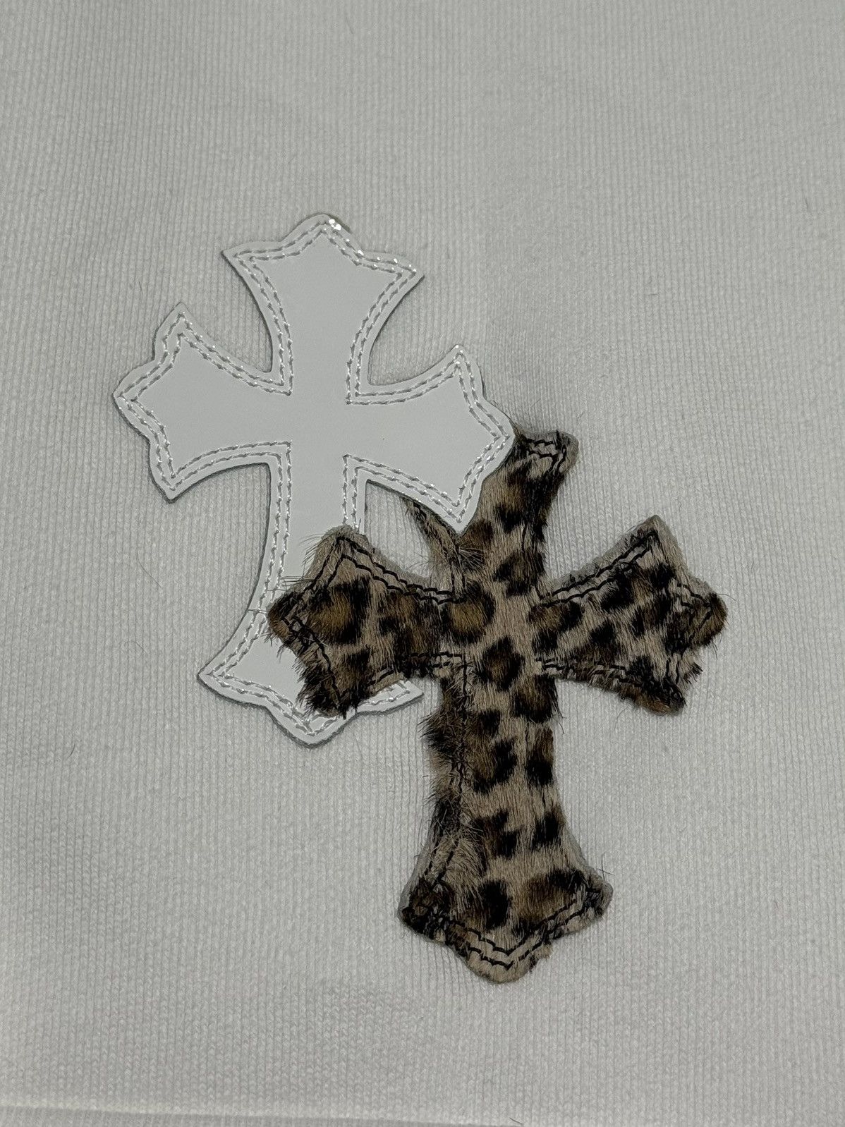 Chrome Hearts Leopard Cross Patch Quarter Zip Size US S / EU 44-46 / 1 - 7 Thumbnail