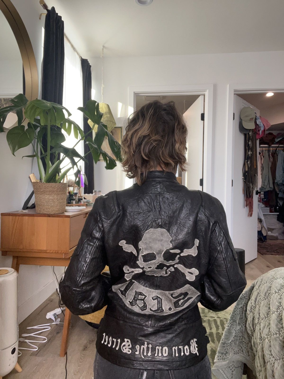 Christian Audigier Christian Audigier SMET leather biker jacket Size L / US 10 / IT 46 - 3 Thumbnail