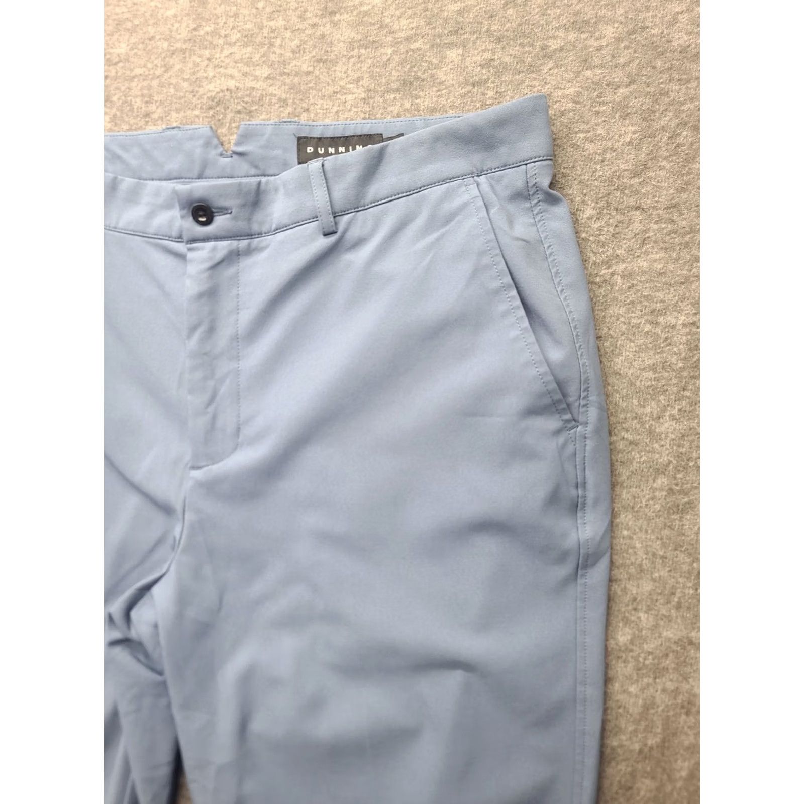 Vintage Dunning Pants Mens 36x32 Straight Leg Performance Golf Chino Size US 36 / EU 52 - 7 Thumbnail