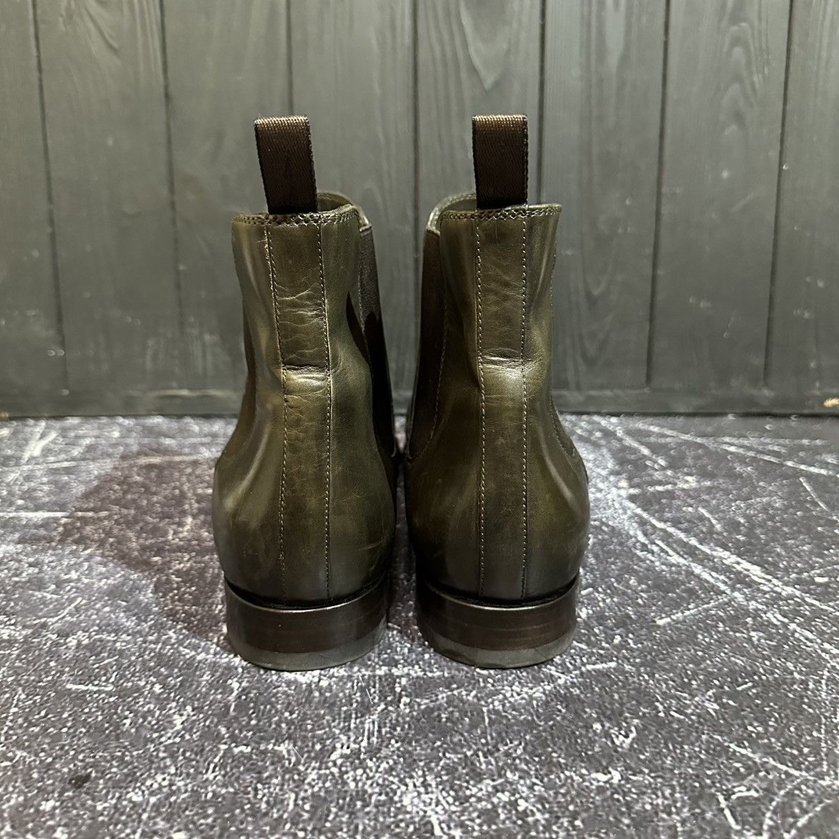 Santoni SANTONI Men’s Leather Chelsea Size 40 EU 7 US Size US 7 / EU 40 - 7 Thumbnail