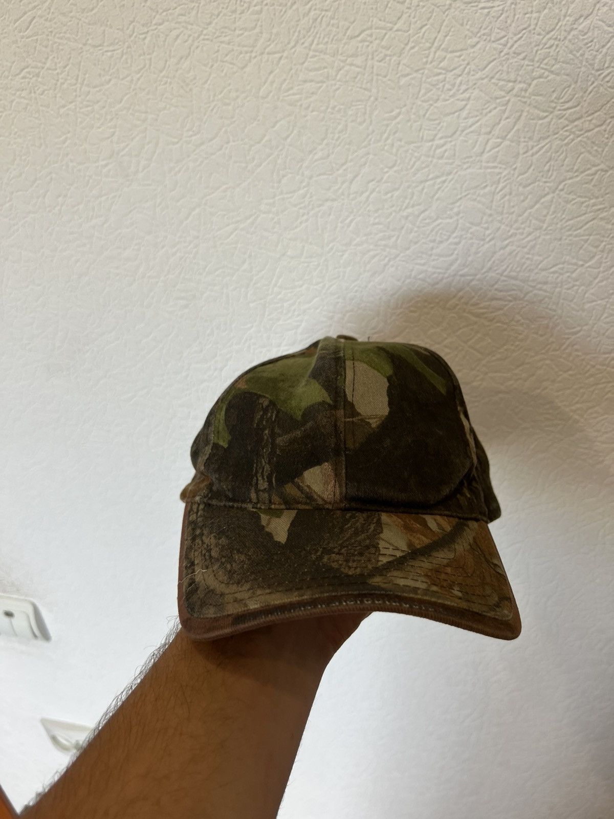 Realtree Vintage 90s Y2K Team Realtree Hardwoods Camo SnapBack Hat Size ONE SIZE - 4 Thumbnail