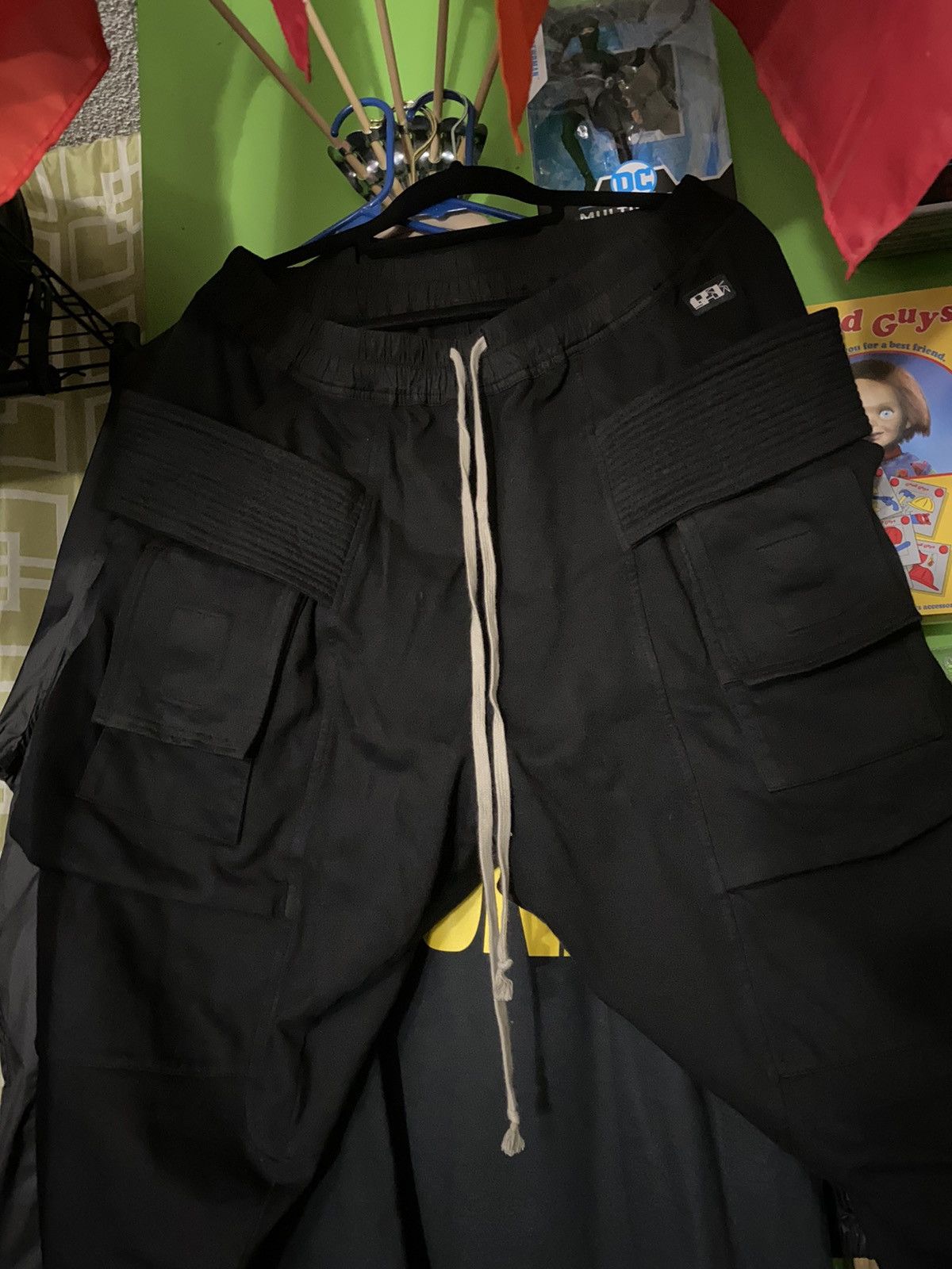 Rick Owens × Rick Owens Drkshdw Rick Owens Creatch Cargo Pants Size US 34 / EU 50 - 3 Thumbnail
