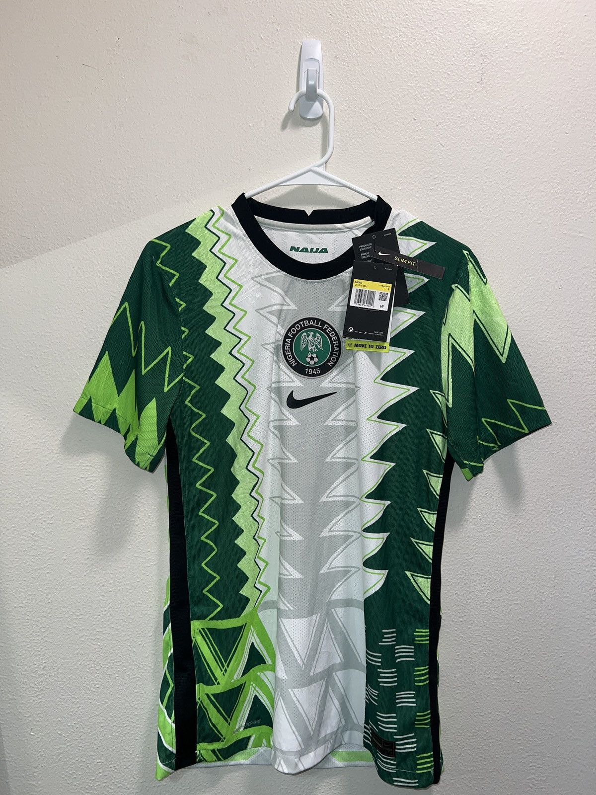 Nike Nike Nigeria “Naija” 2018 World Cup Home Jersey Size US S / EU 44-46 / 1 - 1 Thumbnail