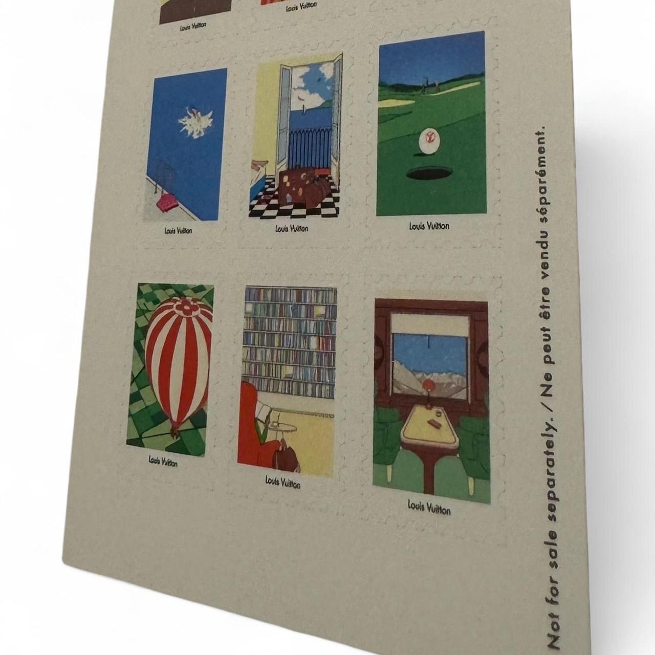 Louis Vuitton Louis Vuitton "Mail Stamps" Sticker Sheet 2026 Size ONE SIZE - 2 Thumbnail