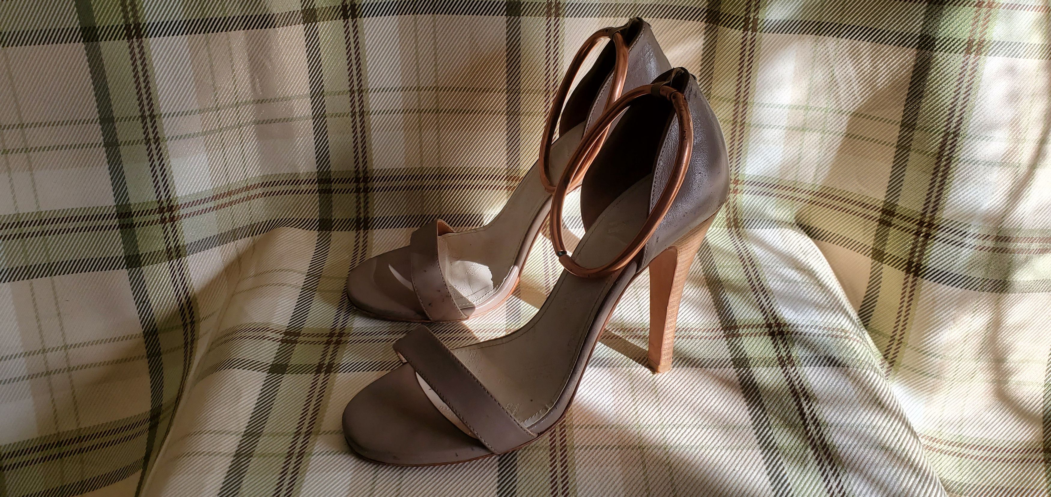 Maison Margiela Maison Margiela Open Toe Leather Heel Shoes Size US 7 / IT 37 - 5 Thumbnail