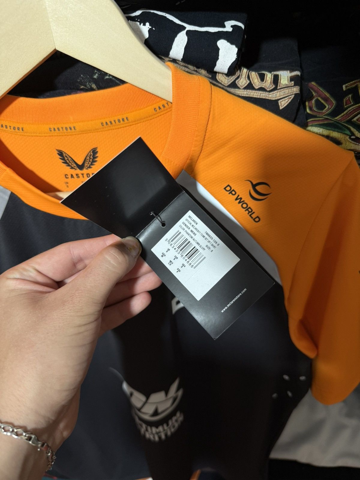 Formula 1 Castore 2025 McLaren Formula 1 Team Set Up T-Shirt Phantom Size US S / EU 44-46 / 1 - 11 Thumbnail