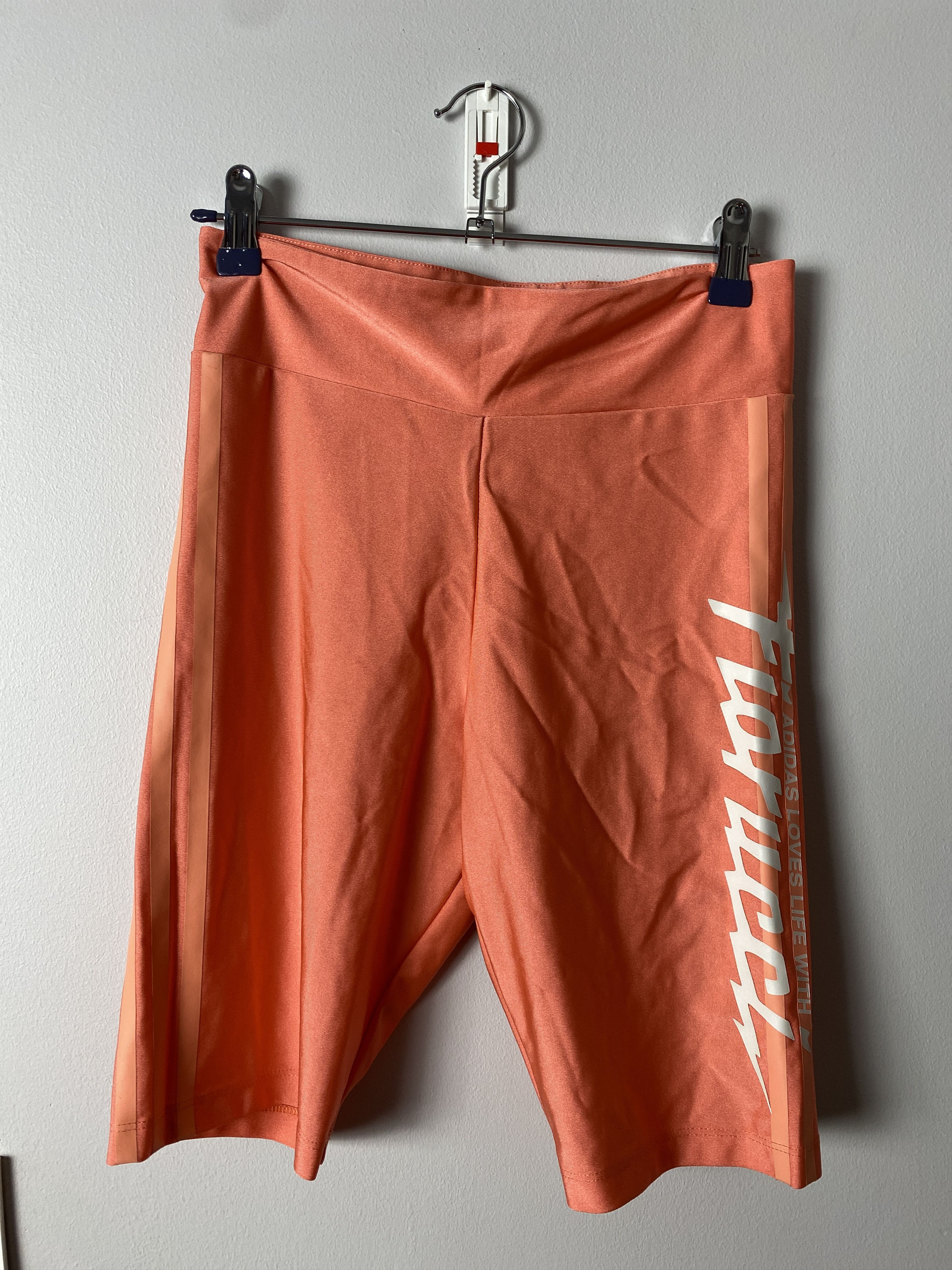 Adidas × Fiorucci Adidas x Fiorucci big logo biker shorts Size 24" / US 00 / IT 34 - 1 Thumbnail