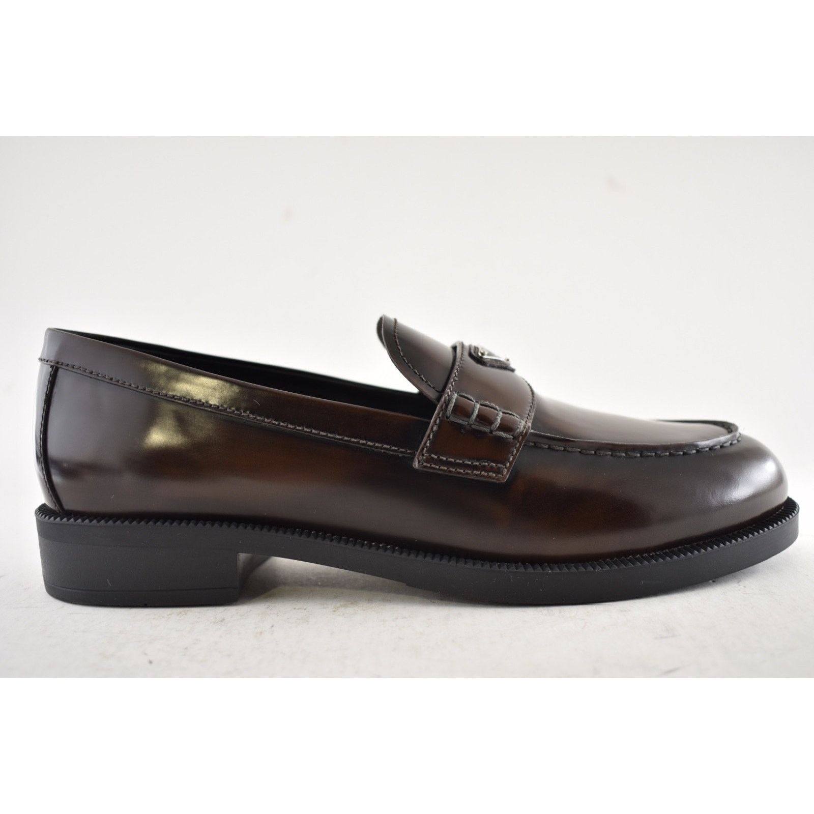 Prada Prada Bruciato Brown Calfskin Leather Loafer Creeper Size US 11.5 / IT 41.5 - 2 Thumbnail