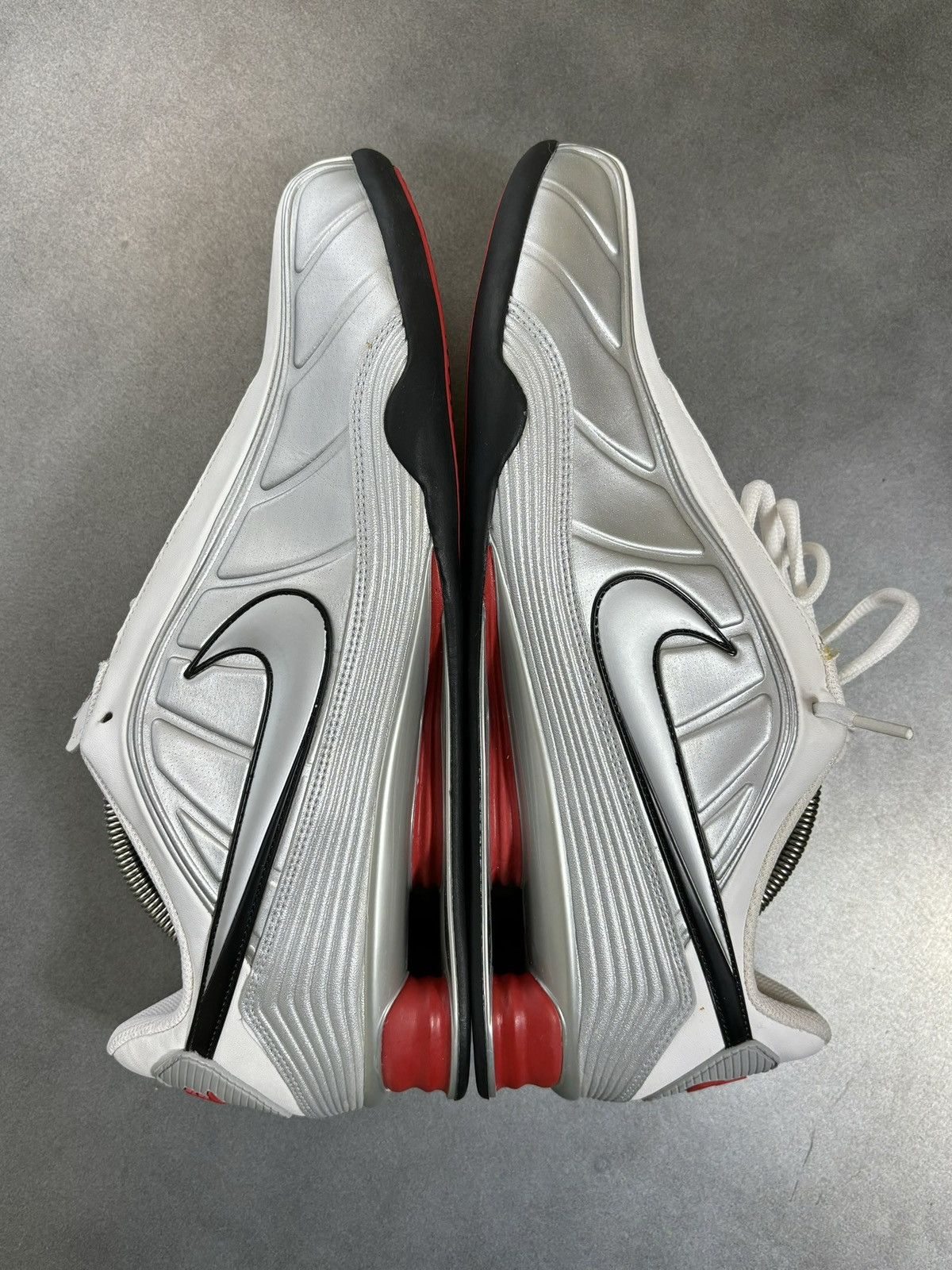 Nike 2007 Nike Shox R4 Lady Slim 319579-002 Rare 2000s Vintage QT Size US 9.5 / EU 42-43 - 16 Thumbnail