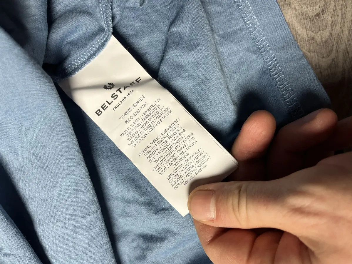 Belstaff Belstaff Tshirt small logo size Large Size US L / EU 52-54 / 3 - 5 Thumbnail