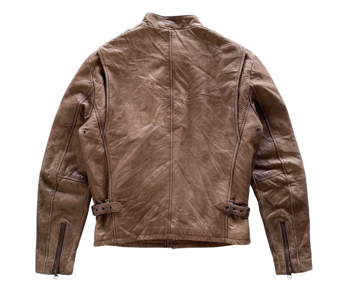 Schott Schott NYC Classic Cafe Racer Leather Jacket Size US M / EU 48-50 / 2 - 9 Thumbnail