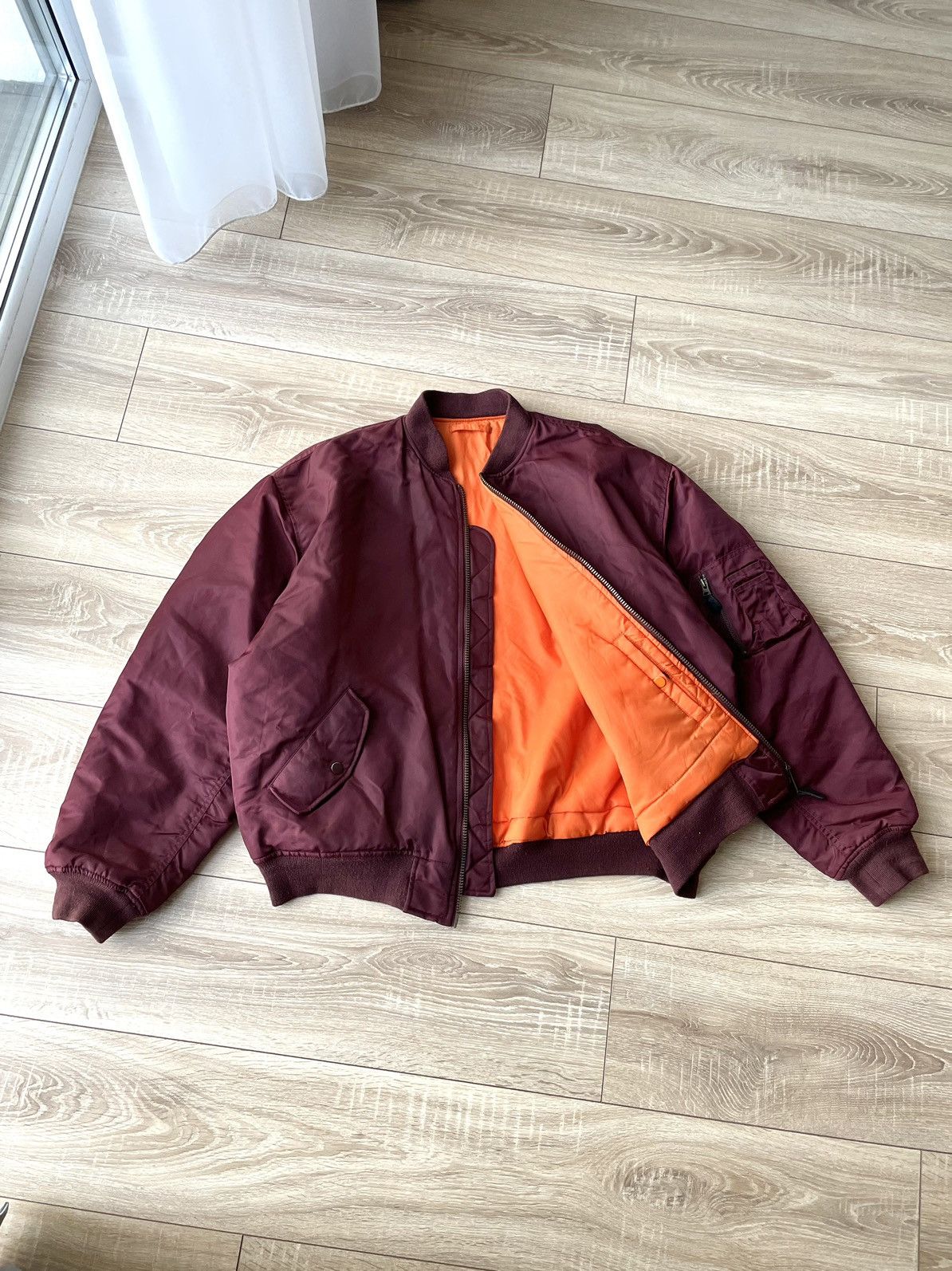 Vintage Vintage CWU MA-1 Flight Military Bomber Jacket Boxy Size US XXL / EU 58 / 5 - 1 Thumbnail