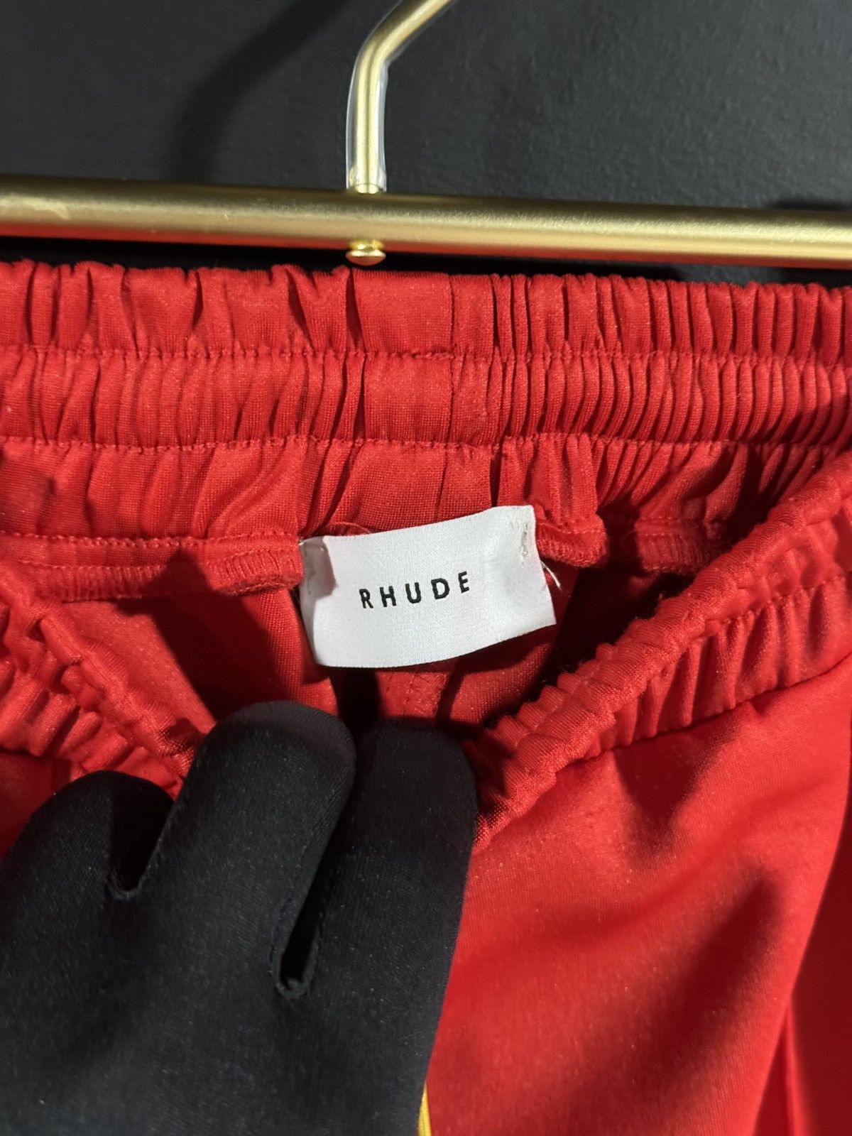 Rhude Rhude Custom Red Traxedo Pants L 34x29 Size US 34 / EU 50 - 4 Thumbnail