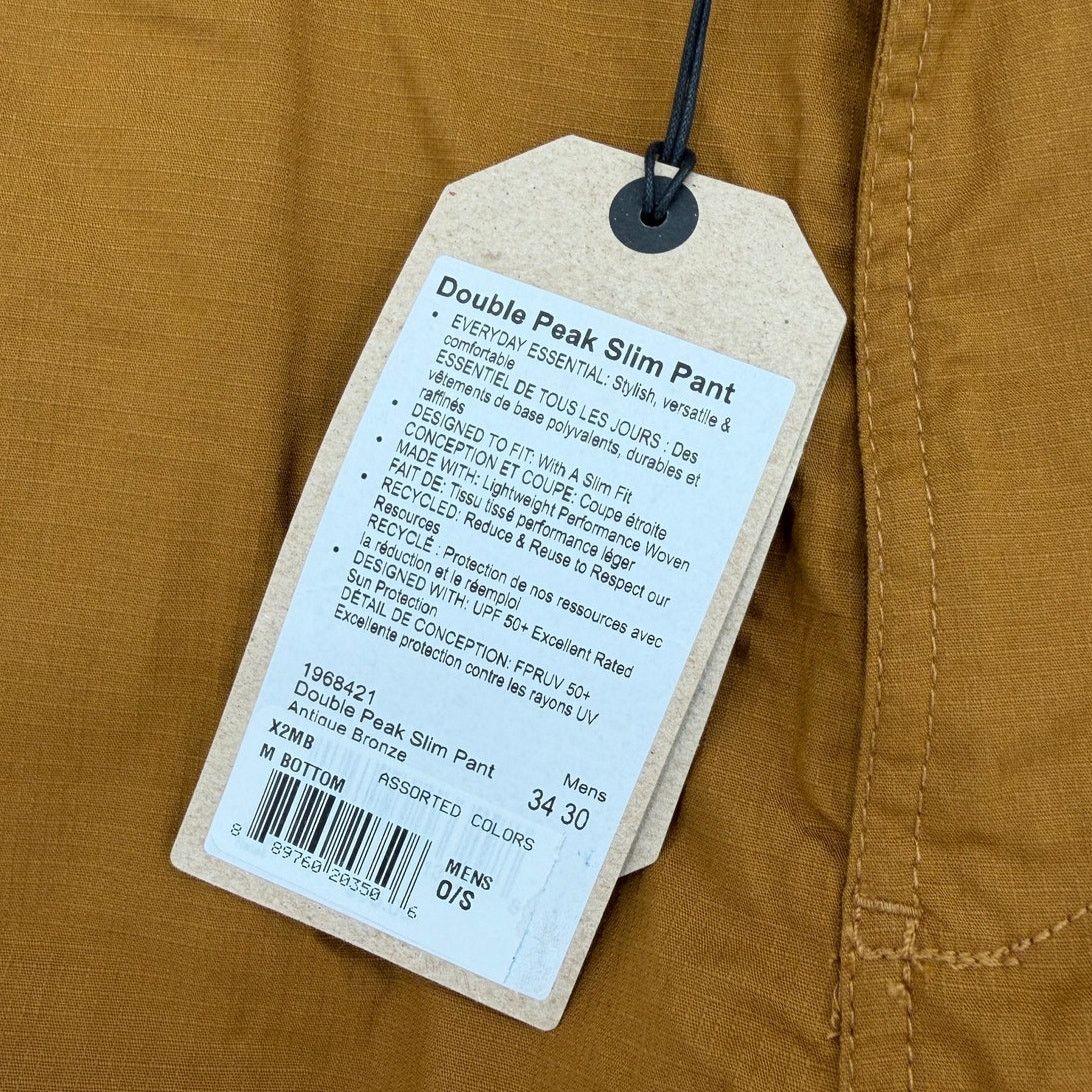 Prana NWT prAna Double Peak Antique Bronze Hiking Outdoor Pants Size US 34 / EU 50 - 11 Thumbnail
