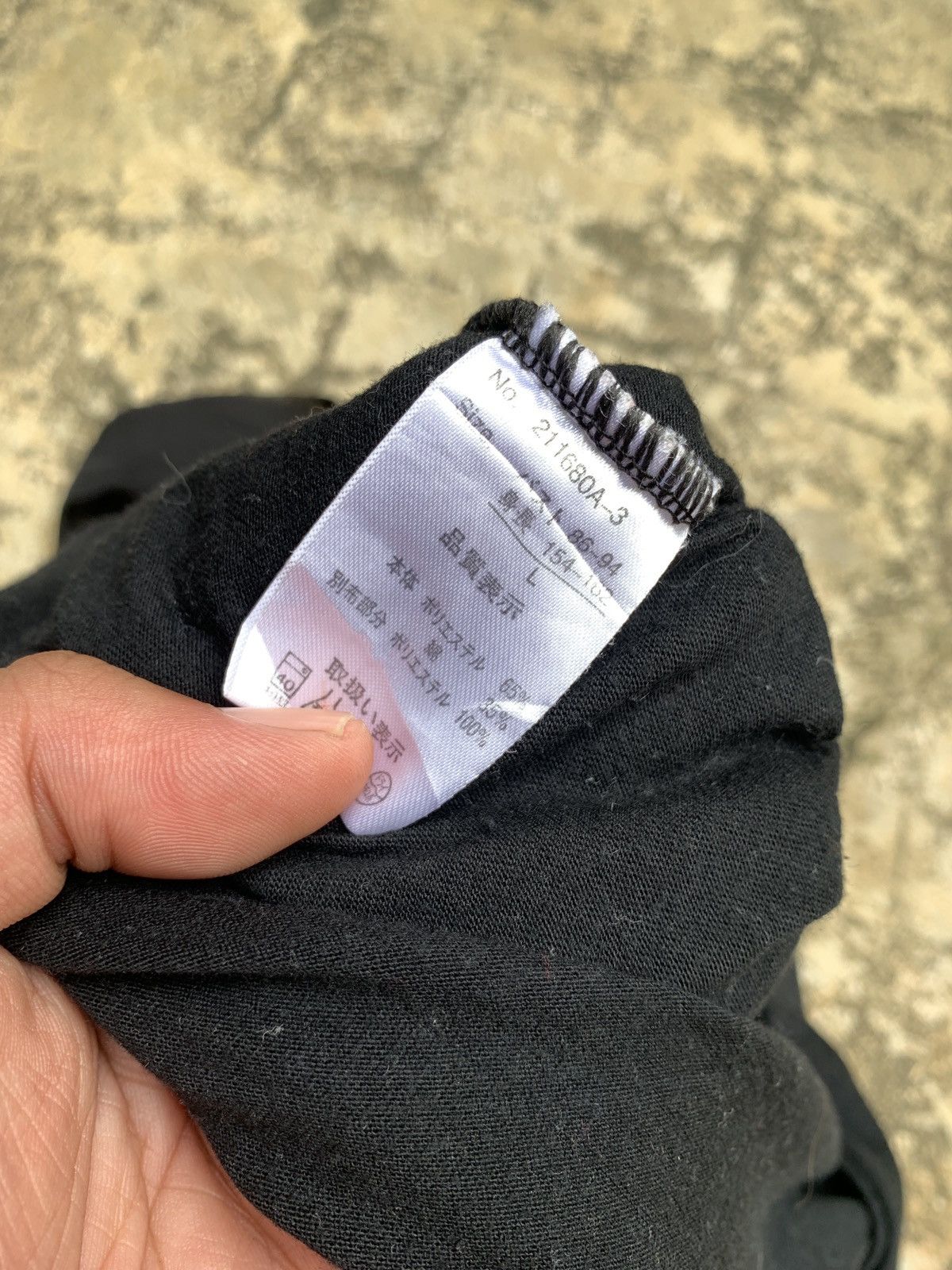 Japanese Brand y2k Lee Prest Japan Extra Neck Tie Black Tank Top Size L / US 10 / IT 46 - 7 Thumbnail