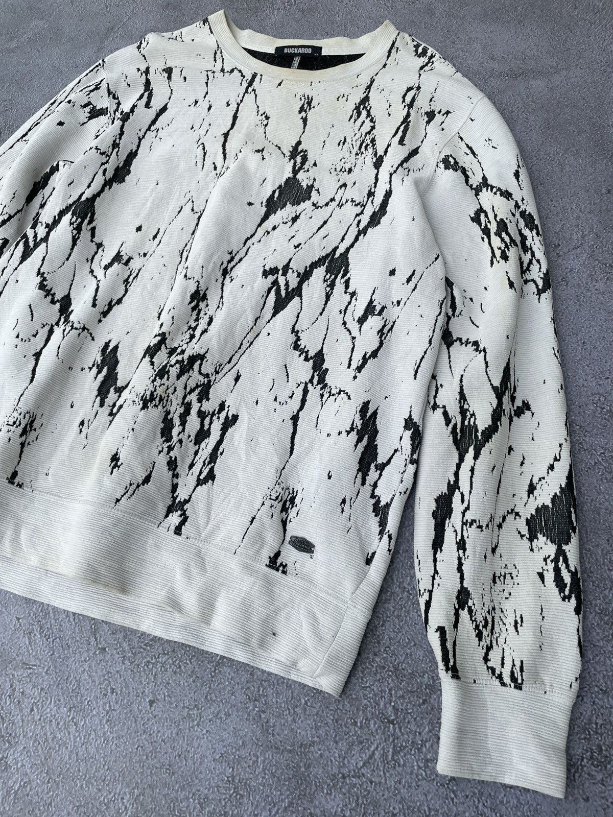 Beauty Beast × If Six Was Nine × Japanese Brand Buckaroo 90s Vintage Longsleeve Size US XL / EU 56 / 4 - 2 Thumbnail