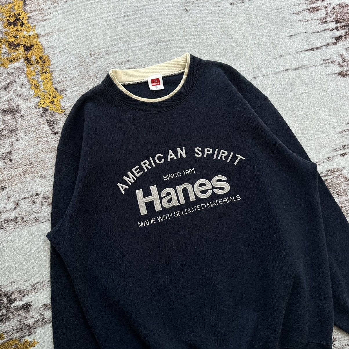 Hanes VINTAGE HANES EMBROIDERY LOGO SPELL OUT Size US M / EU 48-50 / 2 - 3 Thumbnail